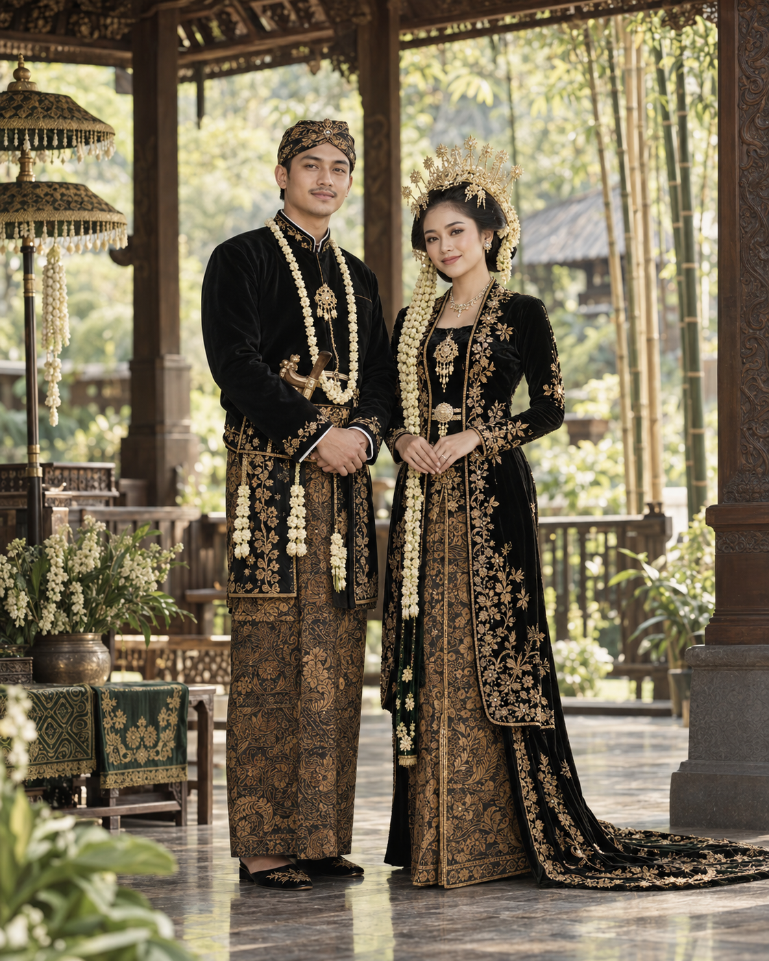 Pasangan pengantin Sunda