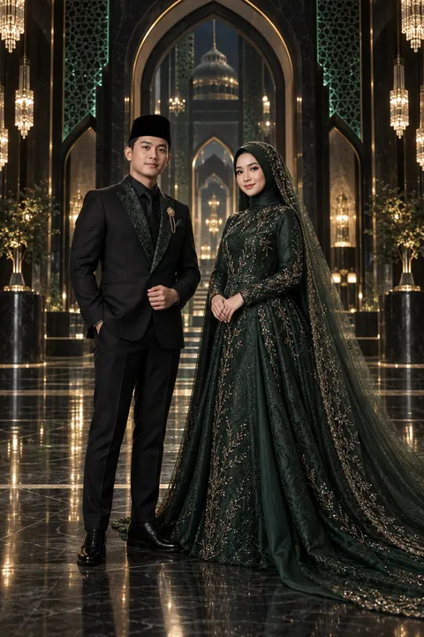 Contoh desain Luxury Islami