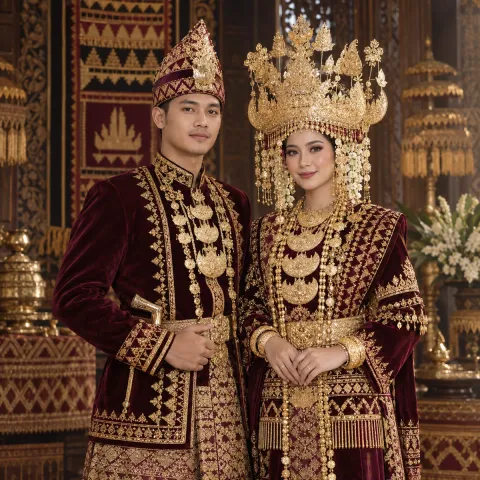 Contoh desain Ornamen Lampung